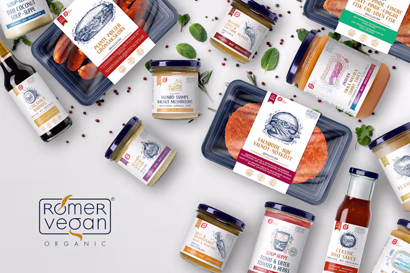 Cover image for Romer Vegan Project :: Behance