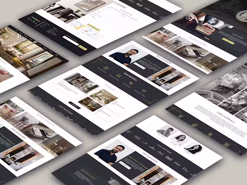 Cover image for PARTENZA - Website design