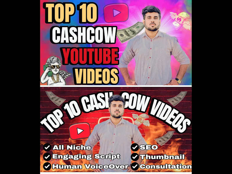 Cover image for Designed Custom Thumbnail for YouTube Video