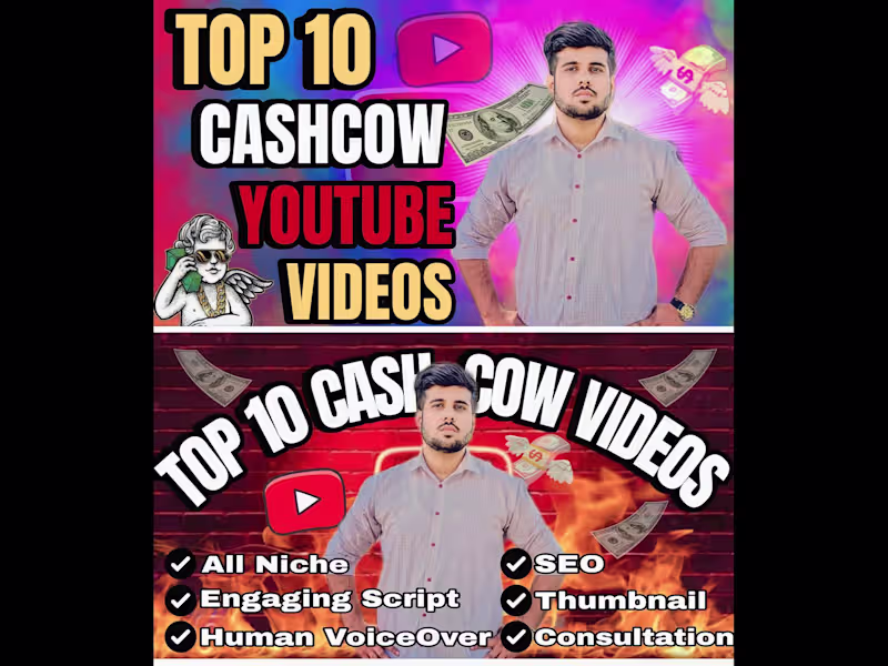 Cover image for Designed Custom Thumbnail for YouTube Video