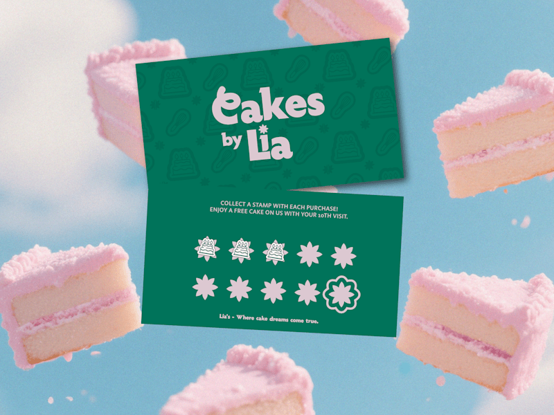 Cover image for Brand Identity & Brand Stationery - Cakes by Lia