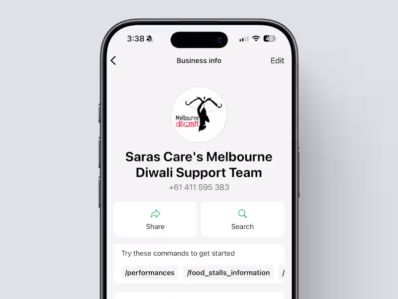 Cover image for AI System for Melbourne Diwali Festival