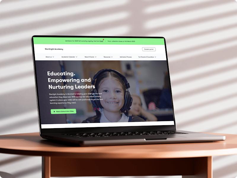 Cover image for StarLight Academy Framer Development