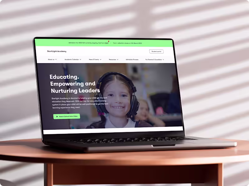 Cover image for StarLight Academy Framer Development