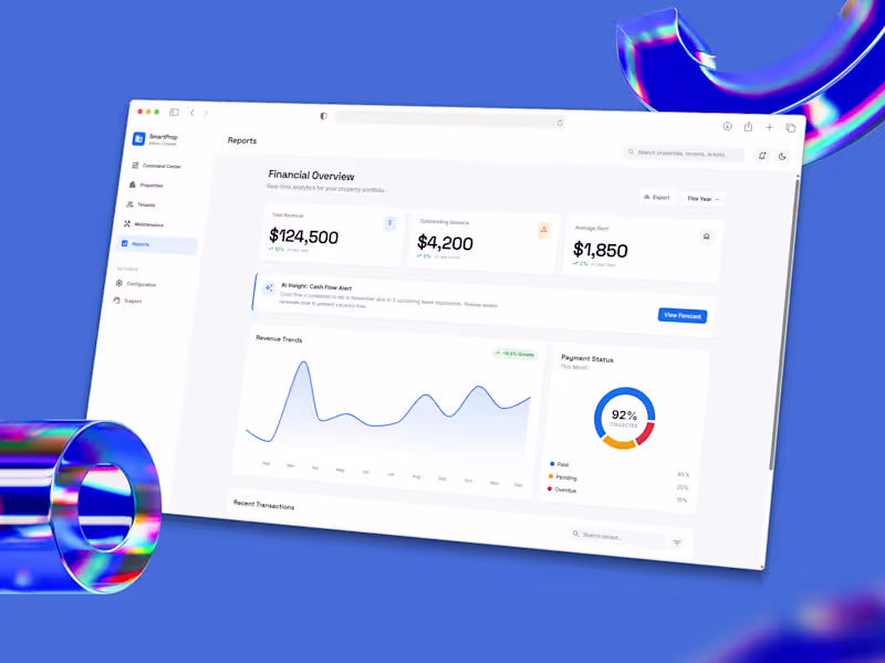 Cover image for SmartProp - Property Management Platform