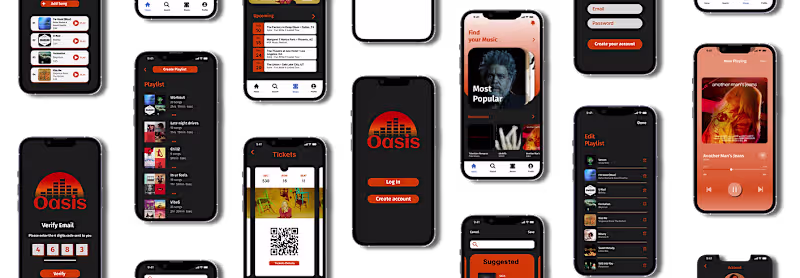 Cover image for UI Design: Music App
