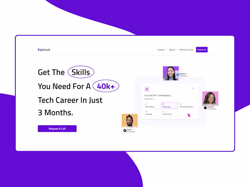 Cover image for Landing Page Design