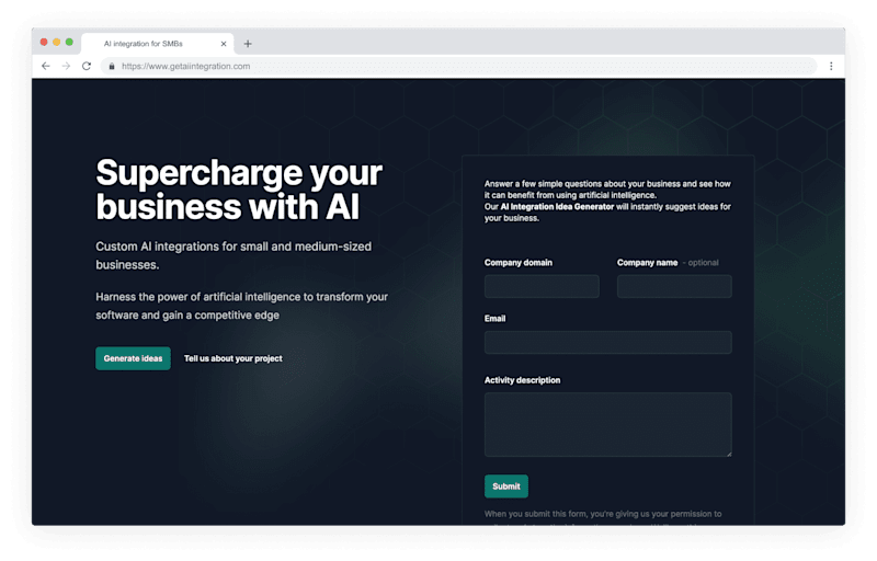 Cover image for Get AI Integration