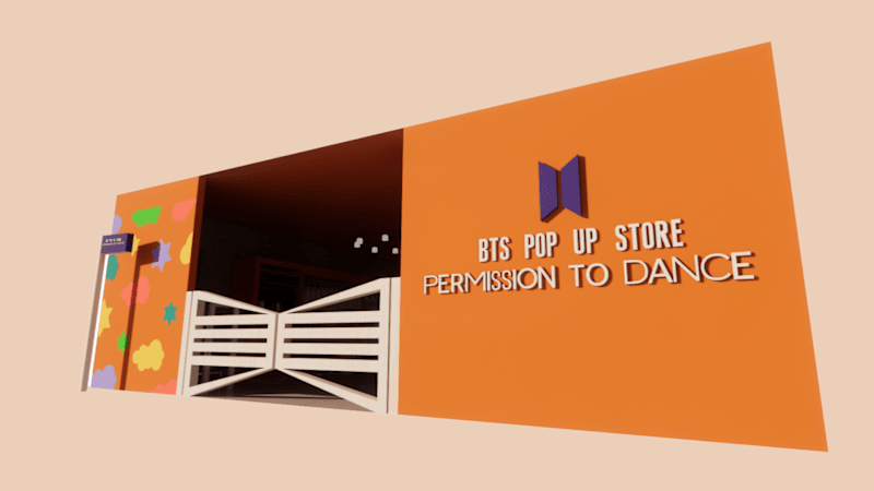 Cover image for CONCEPT DESIGN: A BTS POP-UP STORE