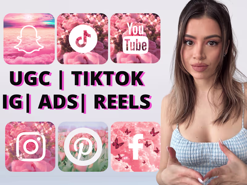 Cover image for Scroll Stopping UGC ADS, Content for Tiktok , Instagram Reels