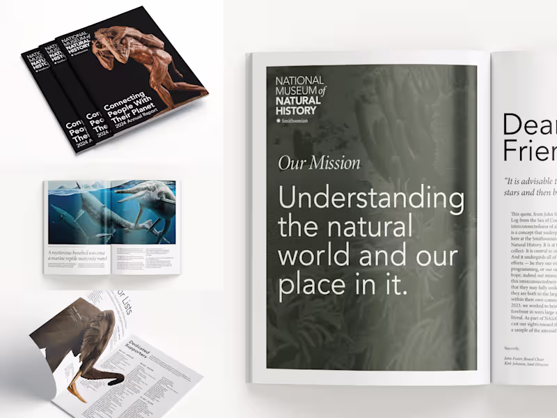 Cover image for 2024 Annual Report for the National Museum of Natural History