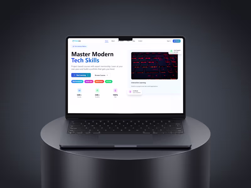 Cover image for Development of Bootcamp-Patronecs Learning Platform