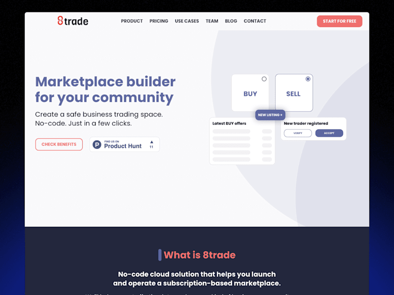 Cover image for Co-founder, Lead Product Designer and Front-end Developer
