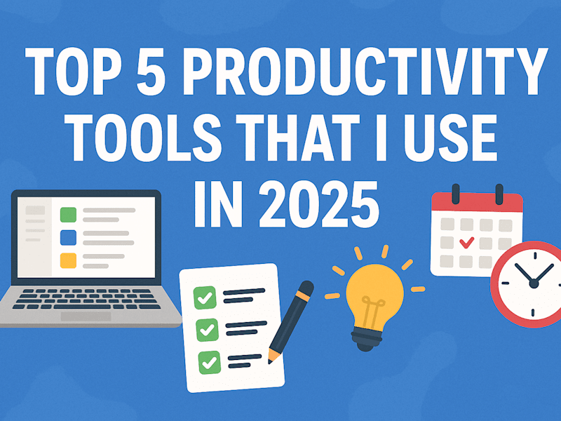 Cover image for Maximizing Productivity with Essential Tools