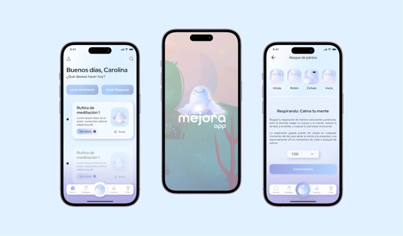 Cover image for Mejora App Design & Branding