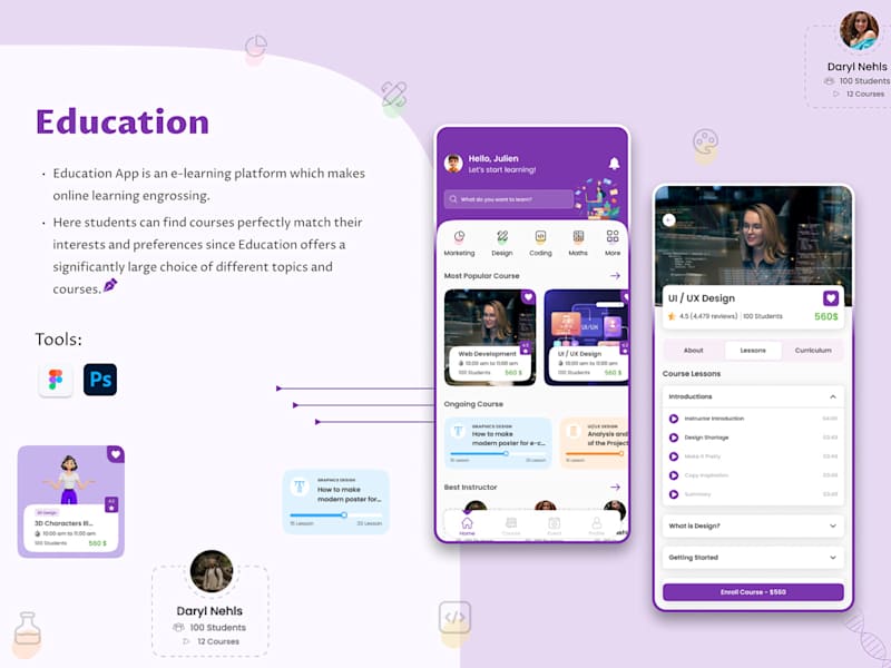 Cover image for E-learning App:Access Education Anytime, Anywhere