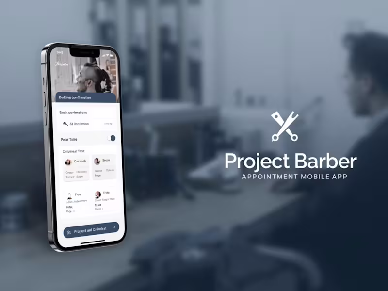 Cover image for Barber Appointment Booking App