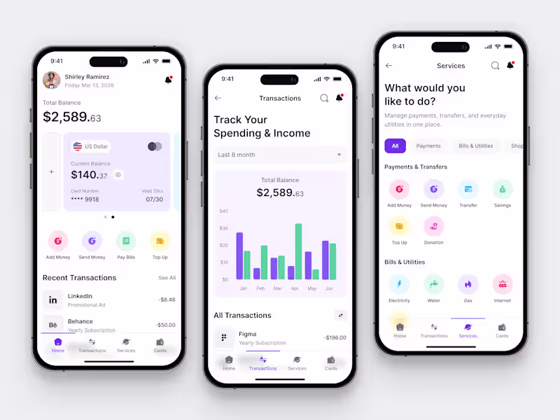 Cover image for Designing an Intuitive Fintech Wallet for Multi-Currency Man...