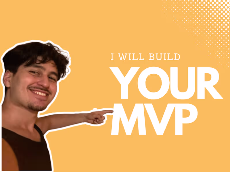 Cover image for I will build your MVP with Next.js, Supabase & Vercel