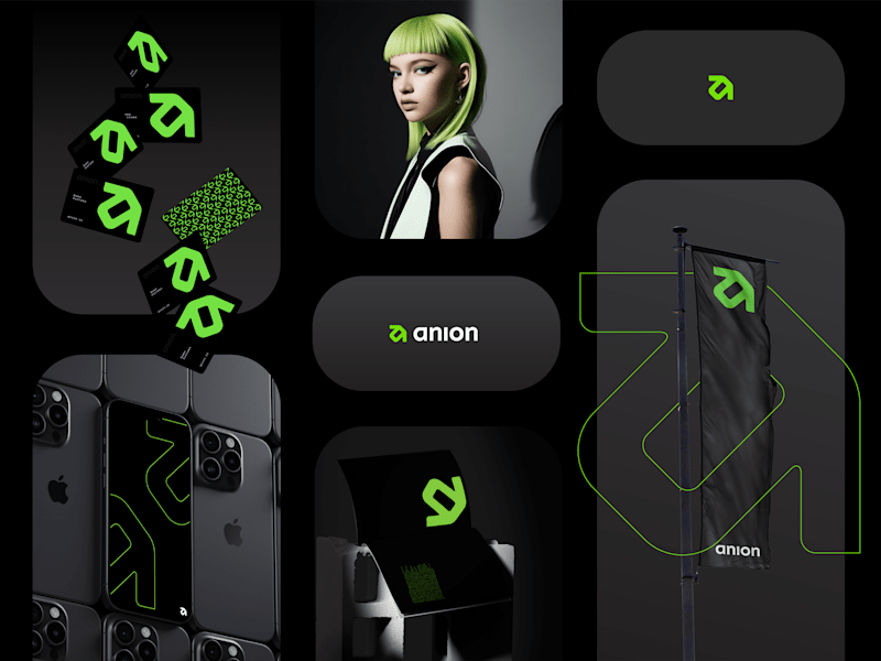 Cover image for anion branding & visuals