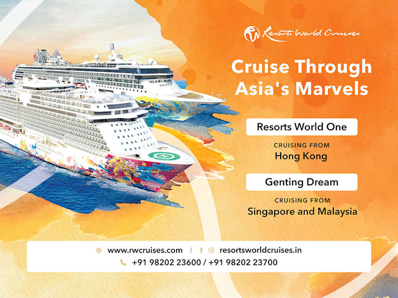Cover image for Resorts World Cruise Billboard Design | Behance