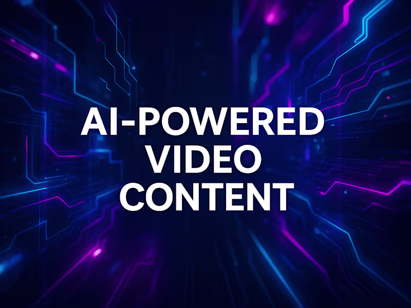 Cover image for AI-Powered Video Ads & Reels That Convert | Fast Turnaround