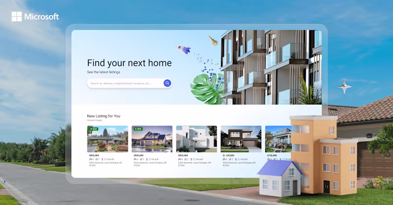 Cover image for Bing Real Estate design