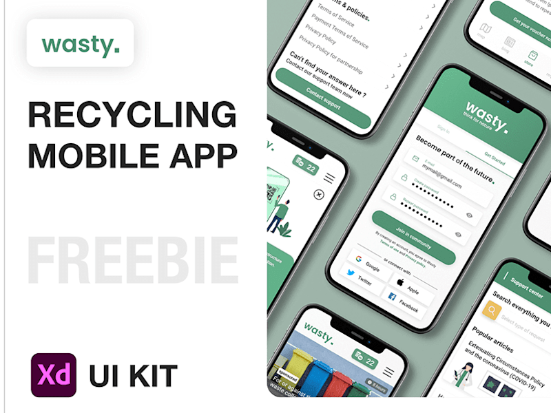 Cover image for Wasty • Waste Recycling Activities
