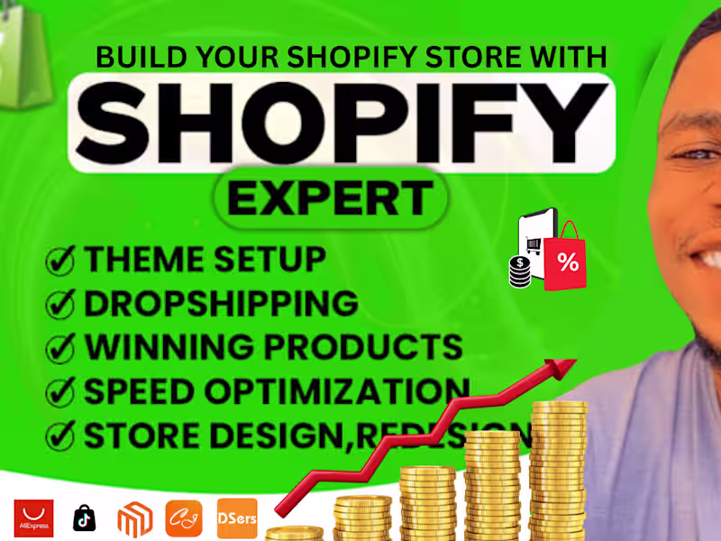 Cover image for Complete Ecommerce website development 