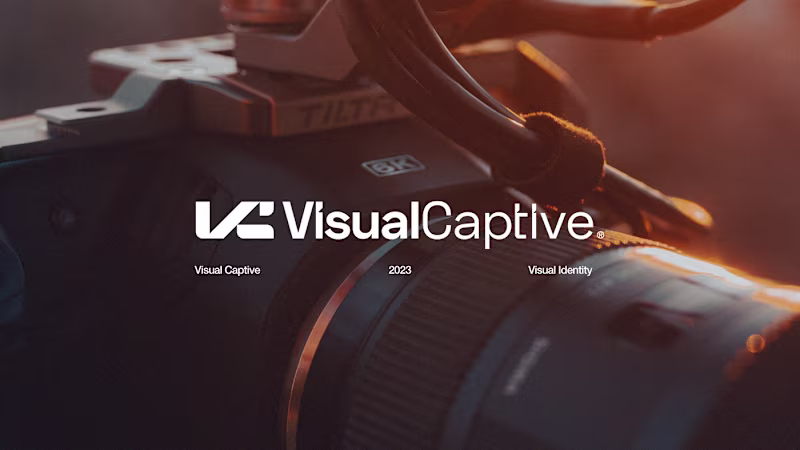 Cover image for Visual Captive - Brand Identity on Behance