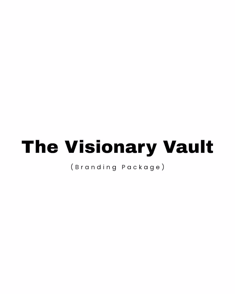 Cover image for The Visionary Vault (Branding Package)