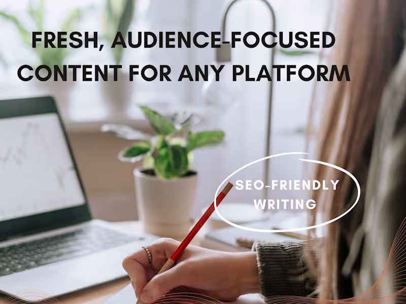 Cover image for Fresh, audience-focused content for any platform