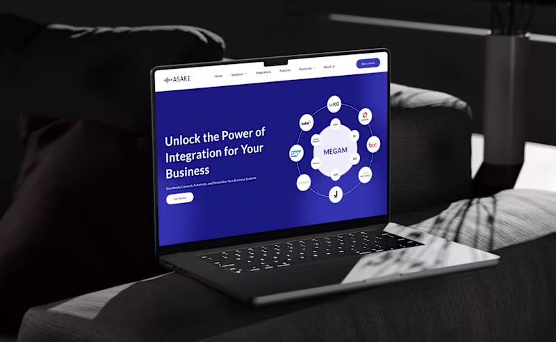 Cover image for HR Integration Solution Website UI UX Design