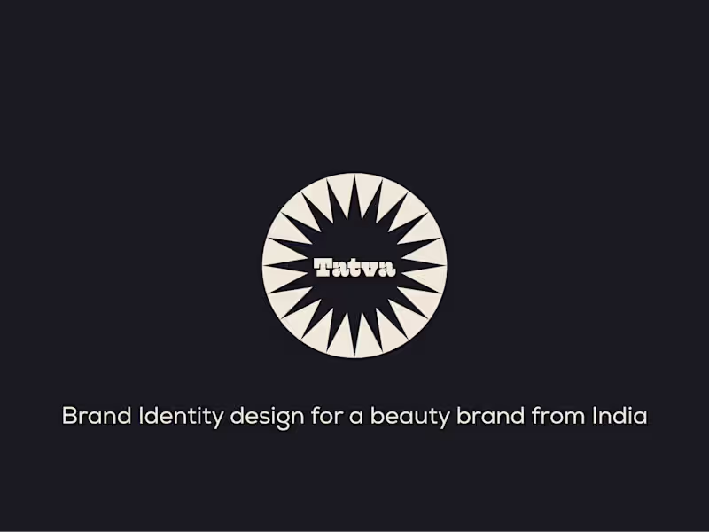 Cover image for Brand Design for Beauty Brand | Concept