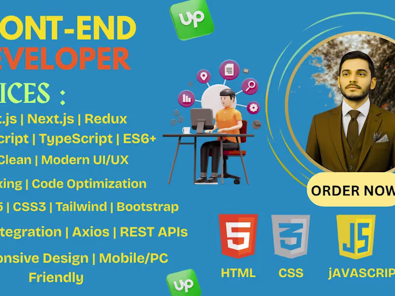 Cover image for full stack web developer using nextjs and djang