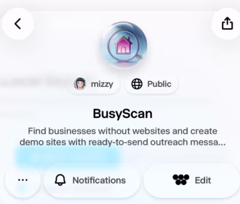 Cover image for I created this mobile application