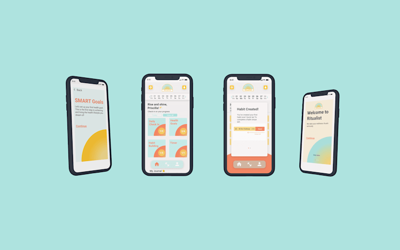 Cover image for Ritualist Health Habit-Tracking App Design