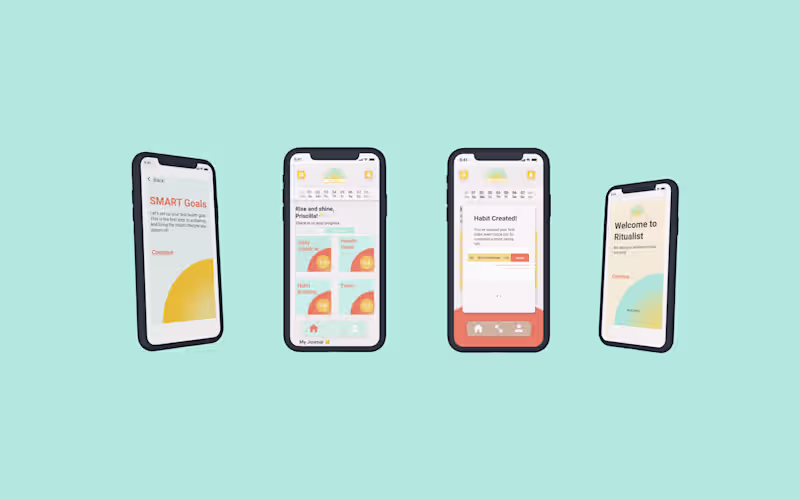 Cover image for Ritualist Health Habit-Tracking App Design