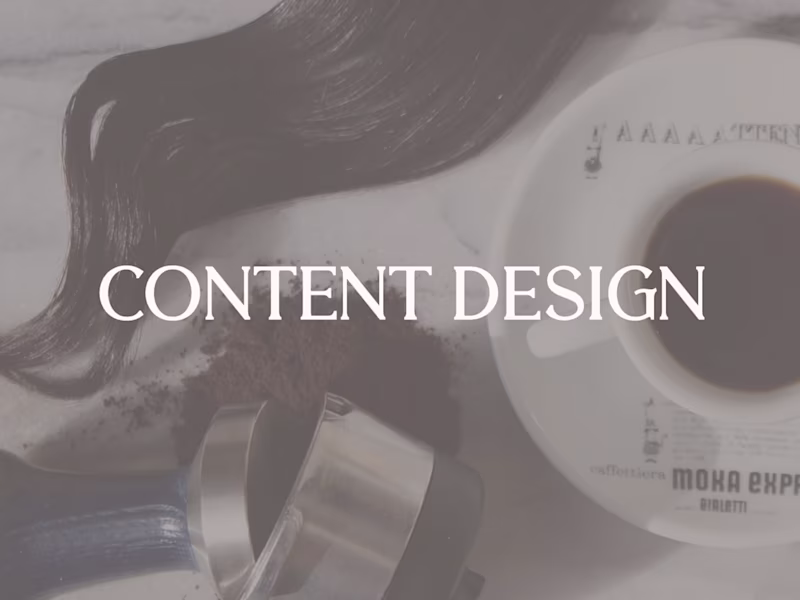Cover image for Content Design | GraphicsWithAlex