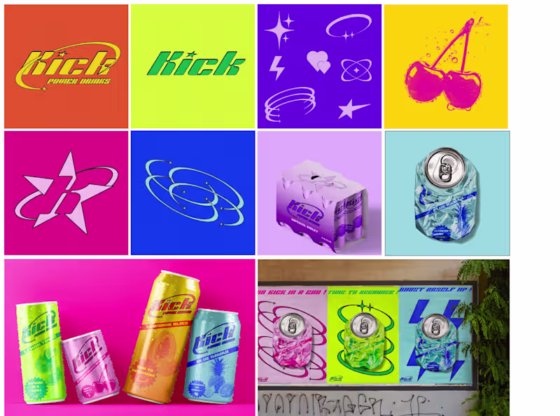 Cover image for Energy Drinks Branding and Ads