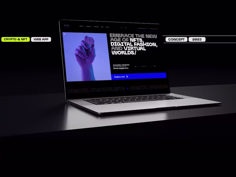 Cover image for Landing Page NFT Collection