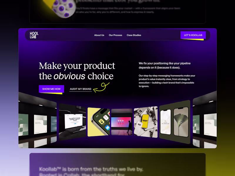 Cover image for Koollab Framer Website Development