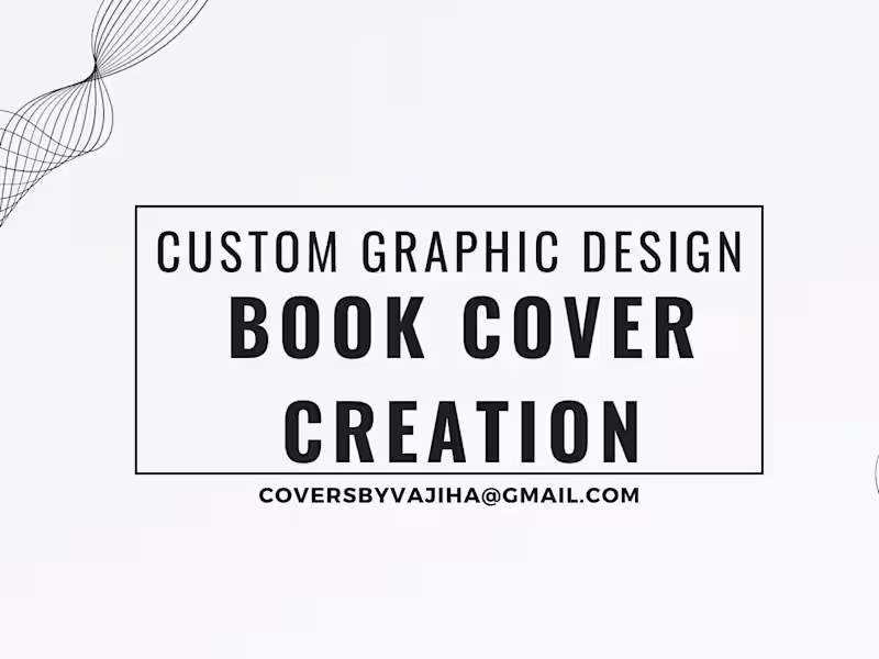 Cover image for —Custom Graphic Design and Book Cover Creation