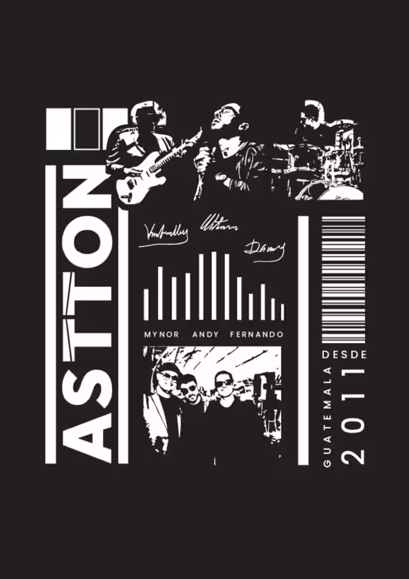 Cover image for T-Shirt desing for a band