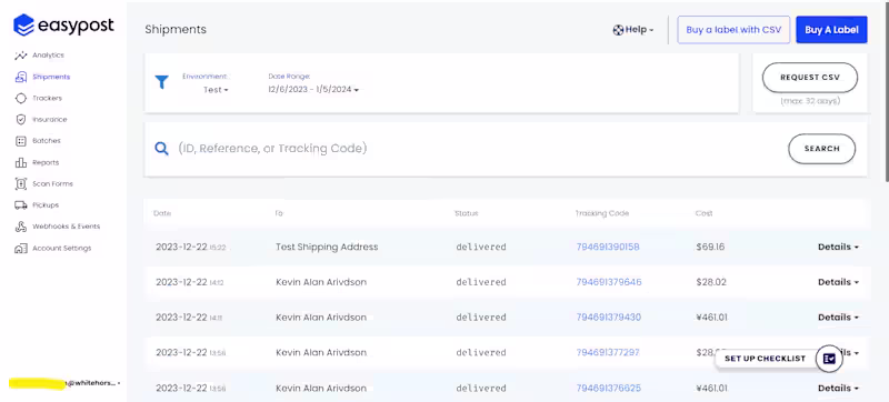 Cover image for EasyPost Integration In Multiple Websites