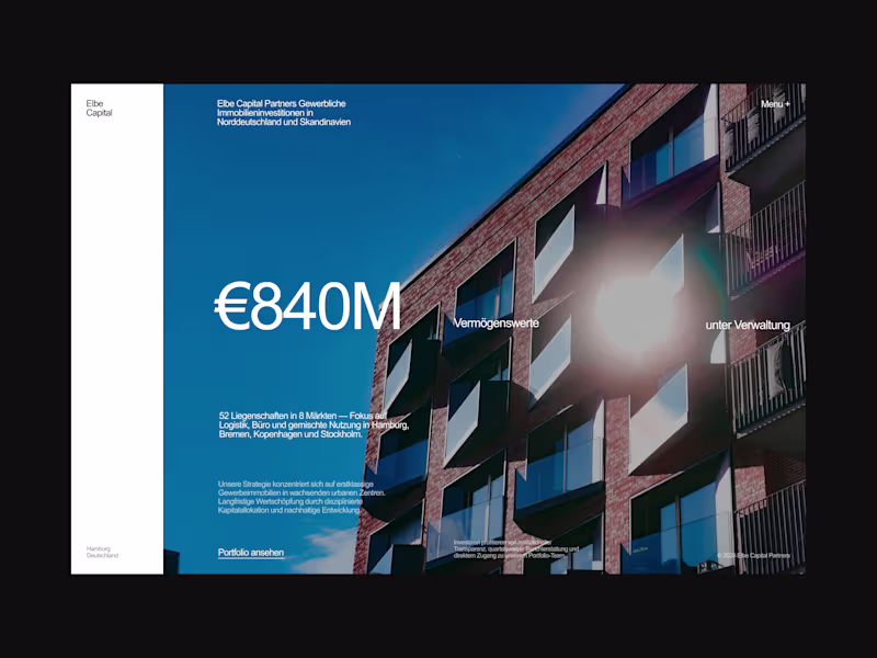 Cover image for Elbe Capital — Investment Group