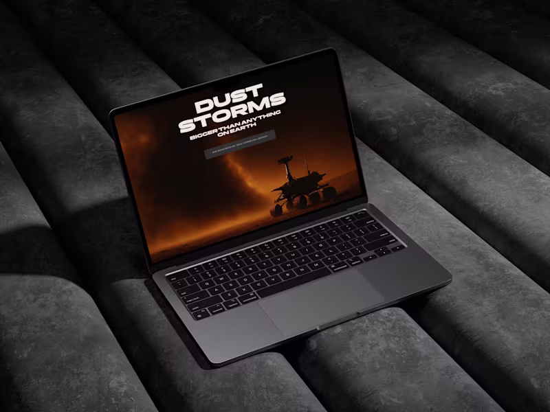 Cover image for Mars Exploration Site — Website Development in Webflow