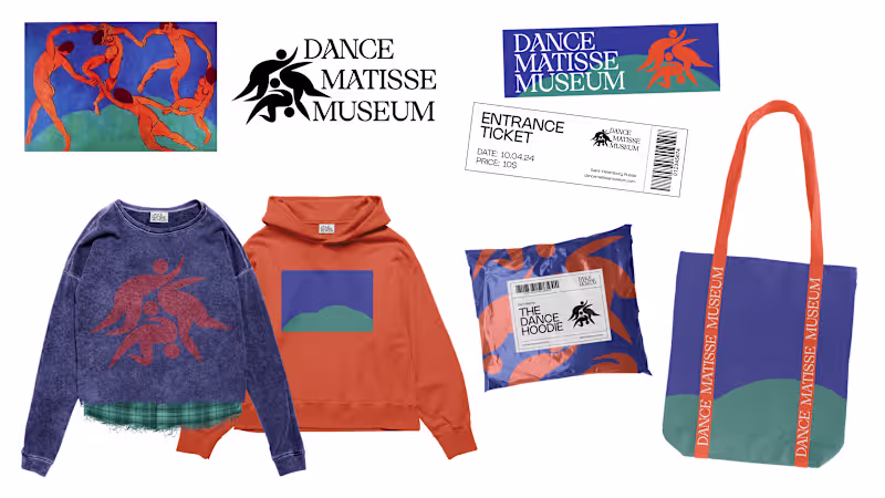 Cover image for Dance Matisse Museum Brand Identity