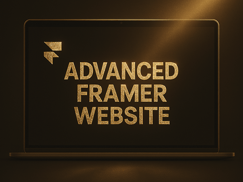 Cover image for Advanced Framer Website