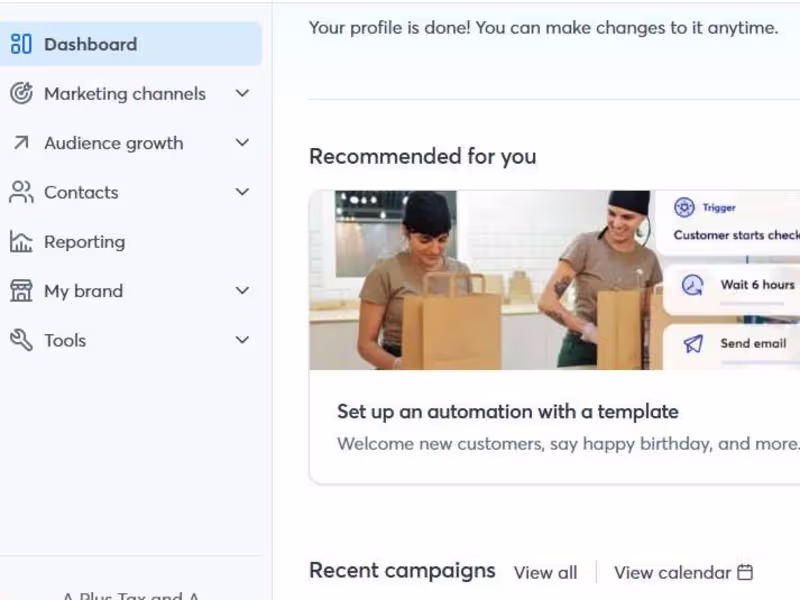 Cover image for Email marketing account setup and management
